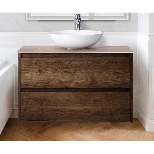 Тумба подвесная BelBagno Kraft 80 Rovere Tabacco (KRAFT-800-2C-SO-RT)