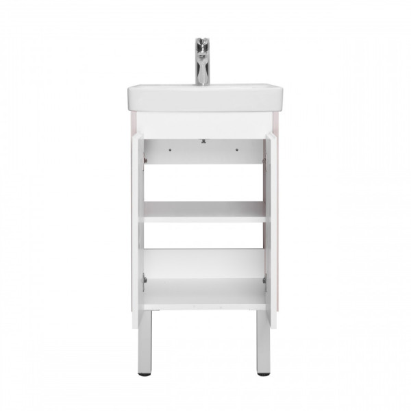 Тумба подвесная Aquaton Сканди 432x427x603 белый, дуб верона (1.A278.7.01S.DB2.0)