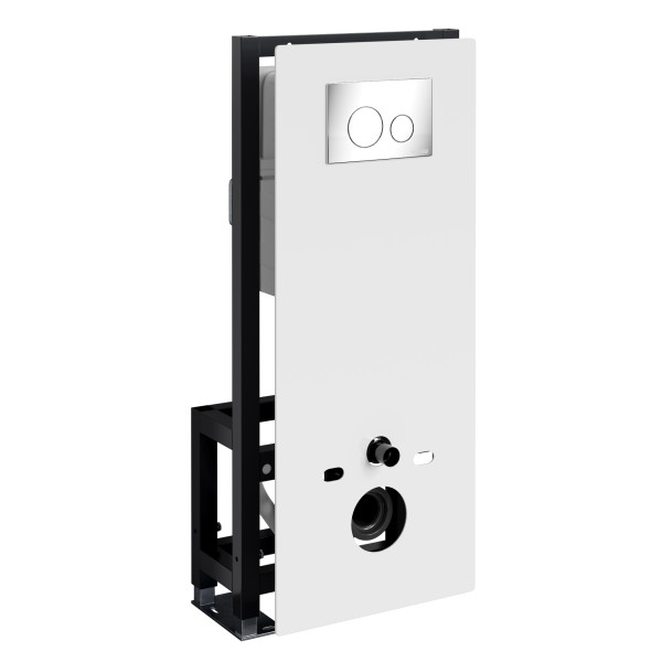 Инсталляция для унитаза WasserKRAFT Glan с клавишей смыва хром (66TLT.010.ME.WH.CH02) Инсталляция для унитаза WasserKRAFT Glan с клавишей смыва хром (66TLT.010.ME.WH.CH02)