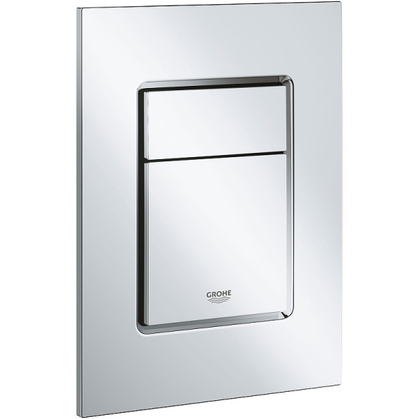 Клавиша смывная Grohe Skate Cosmopolitan для унитаза размер S хром (37535000) Клавиша смывная Grohe Skate Cosmopolitan для унитаза размер S хром (37535000)