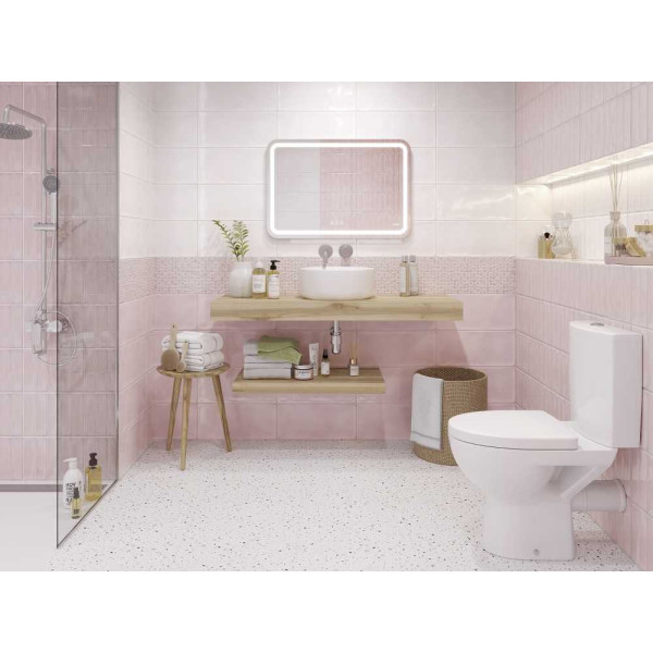 Зеркало Cersanit LED Design Pro 050 80х55 с подсветкой с часами хол. тепл. cвет Зеркало Cersanit LED Design Pro 050 80х55 с подсветкой с часами хол. тепл. cвет