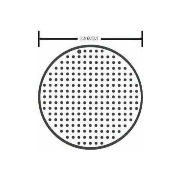 Верхний душ Esko хром (TS1300) Верхний душ Esko хром (TS1300)