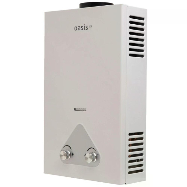 Колонка газовая Oasis Eco W-20 (белая, 20 кВт)