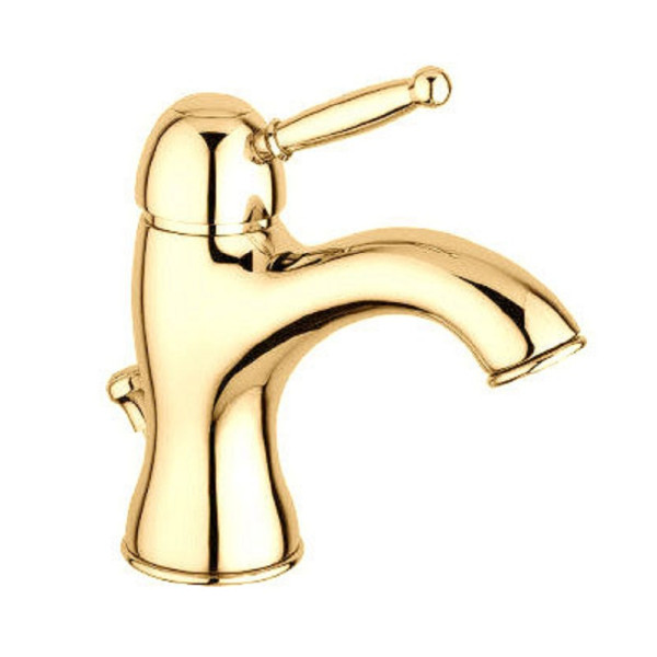 Смеситель для раковины Paffoni Giorgia золотой (GI075GF)