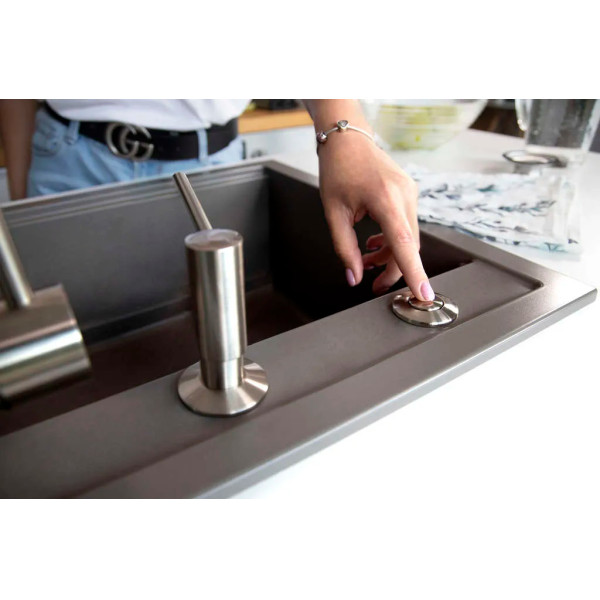 Кнопка пневматическая для измельчителя Omoikiri SW-01-LG светлое золото (4996042)