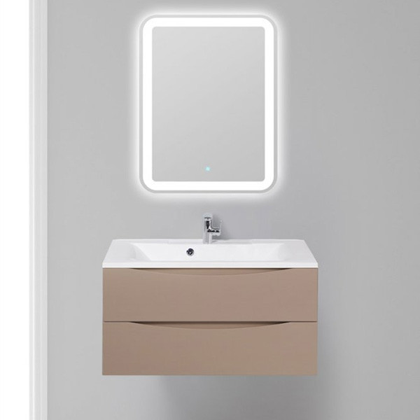 Тумба подвесная BelBagno Marino 90 Cappuccino Lucido (MARINO-900-2C-SO-CL-P)