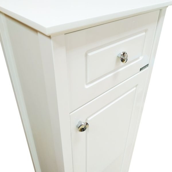 Пенал подвесной Comforty Тбилиси 400x355x428 белый глянцевый (00003132633)