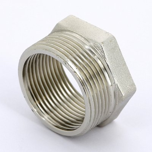 Футорка 1 1/2"х1 1/4" НВ никелированная Uni-Fitt (604N6500)