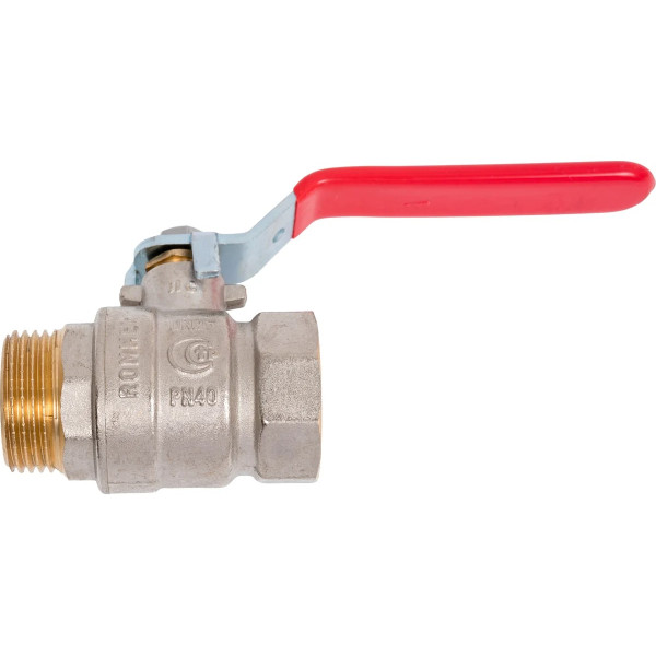 Кран 1" ВН шаровый Rommer (ГОСТ, красная ручка) RBV-0002-2210325 Кран 1" ВН шаровый Rommer (ГОСТ, красная ручка) RBV-0002-2210325