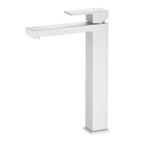 Смеситель для раковины Timo Selene белый матовый (3011/16F) Смеситель для раковины Timo Selene белый матовый (3011/16F)