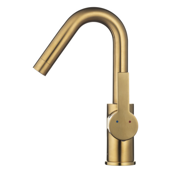 Смеситель для раковины Swedbe Select золото (2712GO)