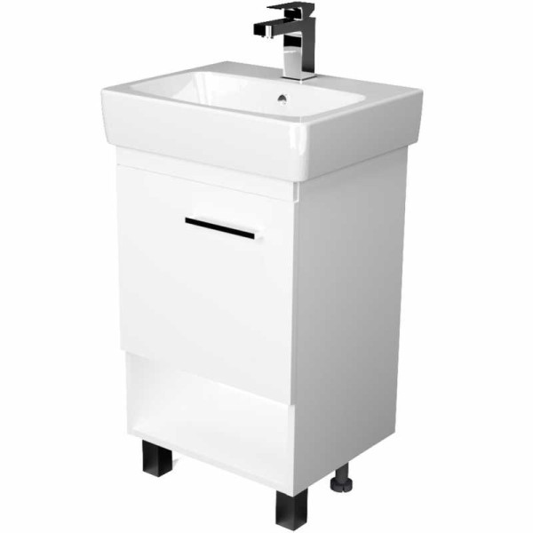 Тумба подвесная 1Marka Tera 600*450*850 белая (У76058) Тумба подвесная 1Marka Tera 600*450*850 белая (У76058)