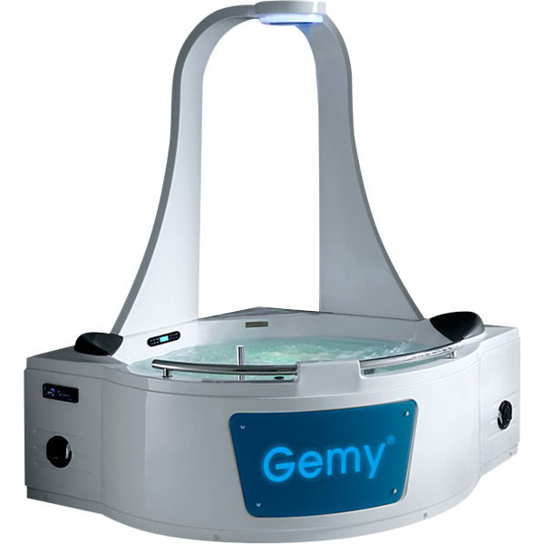 Ванна гидромассажная и аэромассажная Gemy G9070 K 1610х1610х2250 Ванна гидромассажная и аэромассажная Gemy G9070 K 1610х1610х2250