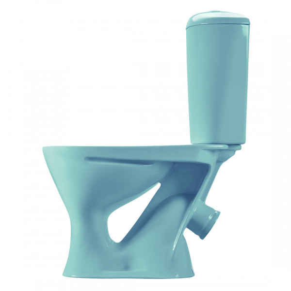 Унитаз-компакт Santeri Версия голубой 635x385x811 с сиденьем полипропилен голубой (1.P401.5.S06.00B.F)