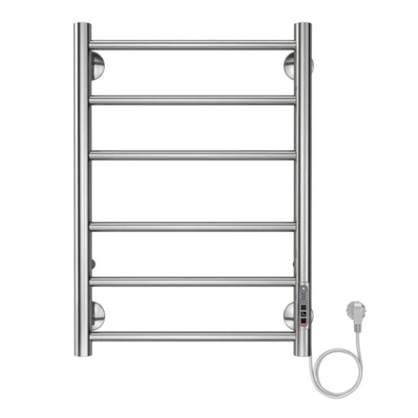 Полотенцесушитель электрический Azario Parma 400x600 хром Полотенцесушитель электрический Azario Parma 400x600 хром