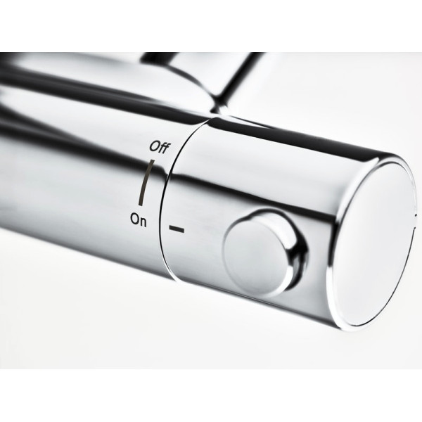 Смеситель для душа Ravak Puri PU 033.00/150 с термостатом хром (X070116) Смеситель для душа Ravak Puri PU 033.00/150 с термостатом хром (X070116)