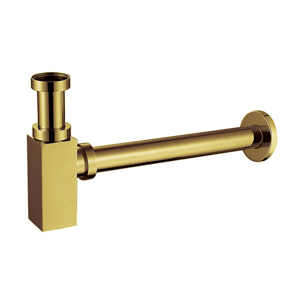 Сифон без выпуска для умывальника Azario 1 1/4" блистер бронзовый (AZ-109-BR)