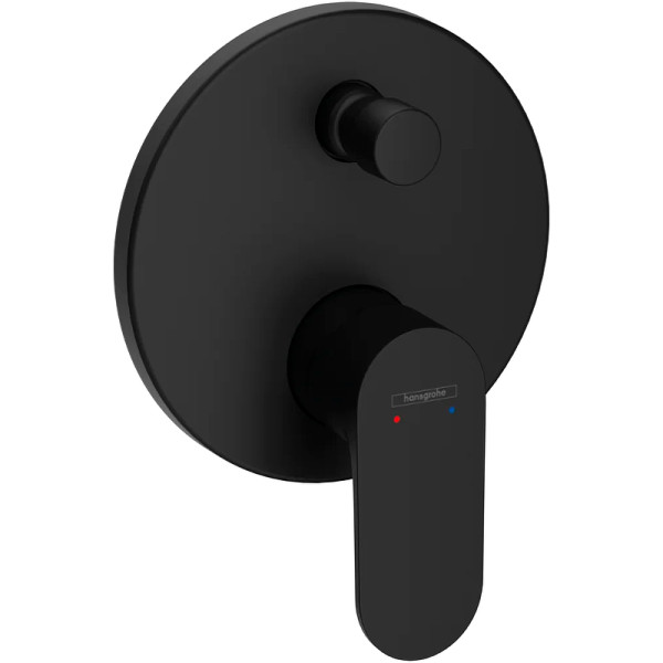 Смеситель для ванны Hansgrohe Rebris S черный (72466670)
