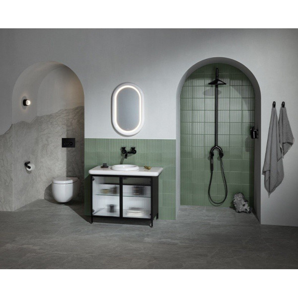 Клавиша смывная Vitra Liquid черный глянцевый (740-2101) Клавиша смывная Vitra Liquid черный глянцевый (740-2101)