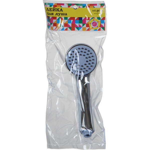 Душевая лейка Melodia 1 функция d75 хром/серый (MKP20435) Душевая лейка Melodia 1 функция d75 хром/серый (MKP20435)