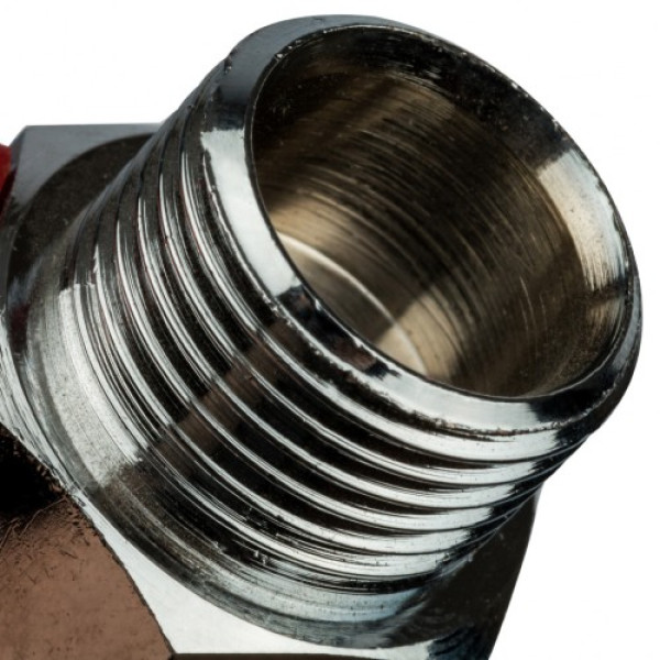 Кран 3/8" ВН шаровый Stout (мини) красный флажок SVB-0022-000010 Кран 3/8" ВН шаровый Stout (мини) красный флажок SVB-0022-000010
