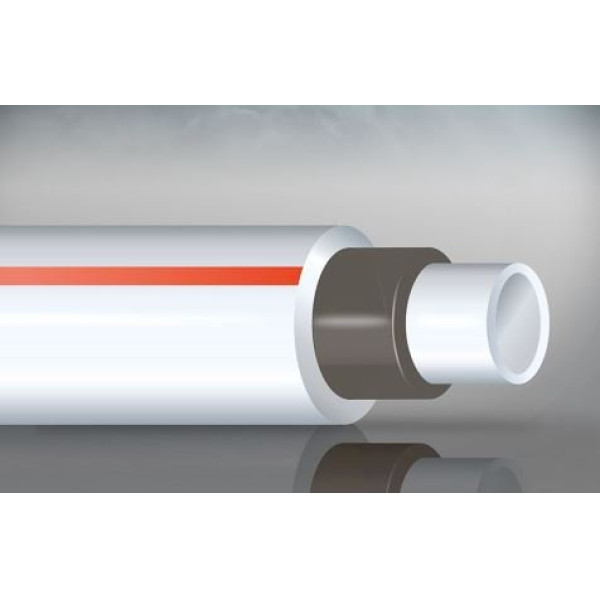 Труба PP-RCT BASALTTHERM 25*3,5 в штанге PN 20 "Pilsa" (белая) (85359) Труба PP-RCT BASALTTHERM 25*3,5 в штанге PN 20 "Pilsa" (белая) (85359)