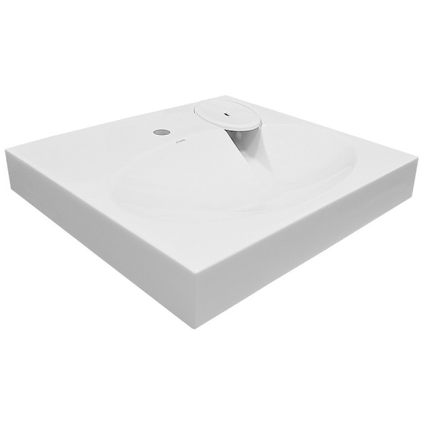 Раковина над стиральной машиной Azario 60x54,5x80 с сифоном белая (CS00082259)