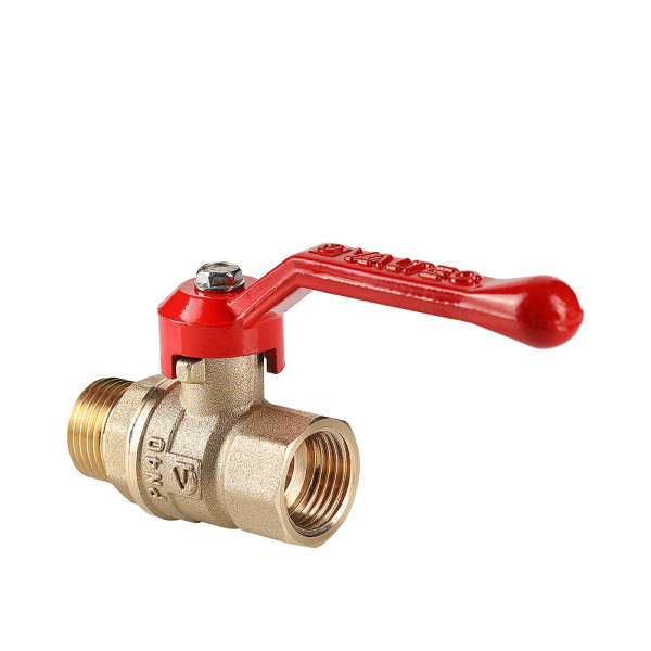 Кран 1/2" ВН шаровый Valtec Стандарт без покрытия (красная ручка) VT.121.GN.06 Кран 1/2" ВН шаровый Valtec Стандарт без покрытия (красная ручка) VT.121.GN.06