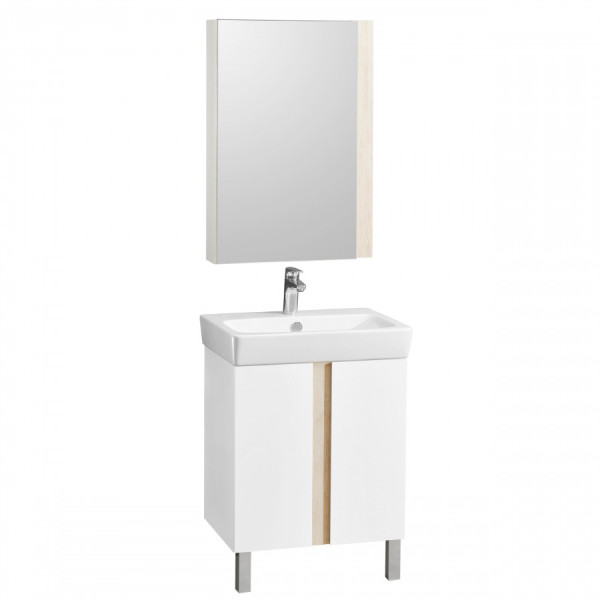 Тумба напольная Aquaton Кантри 567x416x613 белый, дуб верона (1.A257.4.01A.HB2.0) Тумба напольная Aquaton Кантри 567x416x613 белый, дуб верона (1.A257.4.01A.HB2.0)