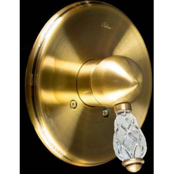 Смеситель для душа Boheme Crystal BR (бронза) (305-CRST)