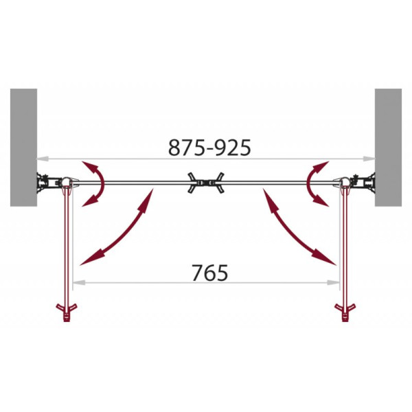 Душевая дверь Belbagno SELA 90х190 стекло прозрачное, профиль хром (SELA-B-2-90-C-Cr) Душевая дверь Belbagno SELA 90х190 стекло прозрачное, профиль хром (SELA-B-2-90-C-Cr)