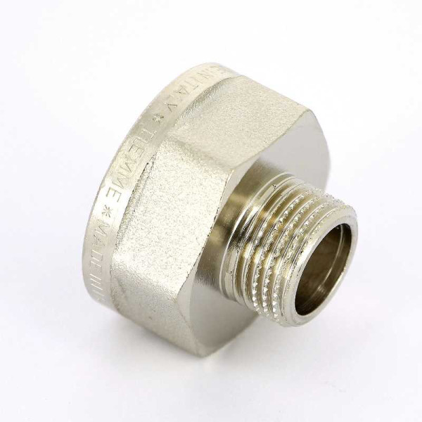 Переход 3/8"Нх1/2"В Tiemme (никель) (1500174 / 1551N000304) Переход 3/8"Нх1/2"В Tiemme (никель) (1500174 / 1551N000304)
