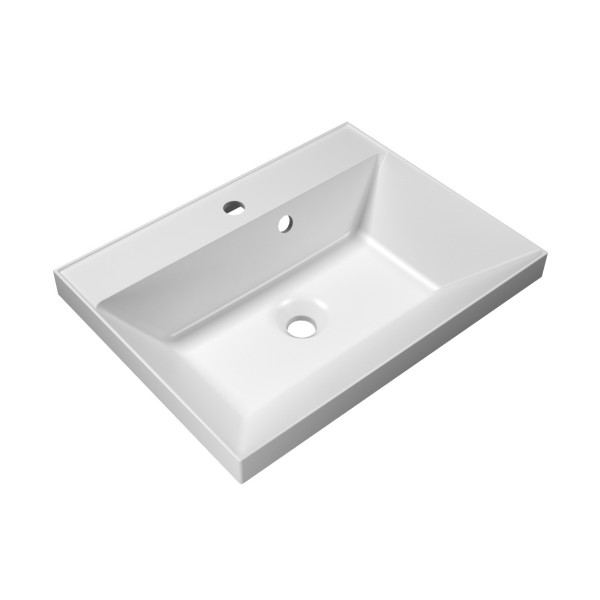 Раковина встраиваемая BelBagno 60 белая (BB600/450-LV-MR-AST)
