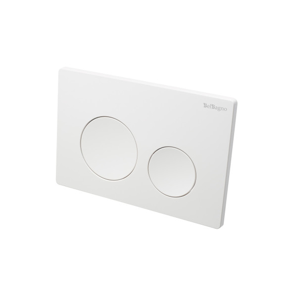 Клавиша смывная BelBagno белый глянец (BB-03C-BL)