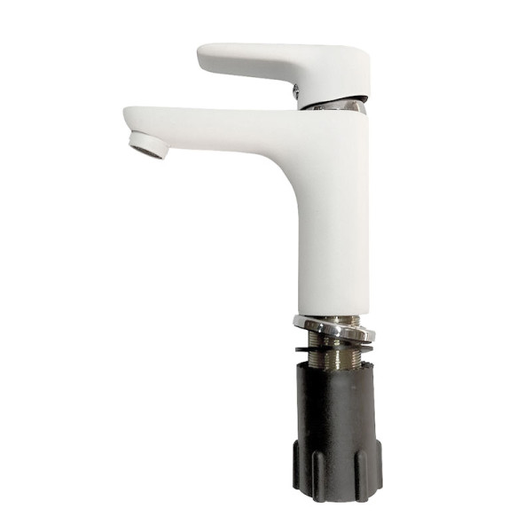 Смеситель для раковины Melodia Rumba White без гибкой подводки, белый (MDV35320wt) Смеситель для раковины Melodia Rumba White без гибкой подводки, белый (MDV35320wt)