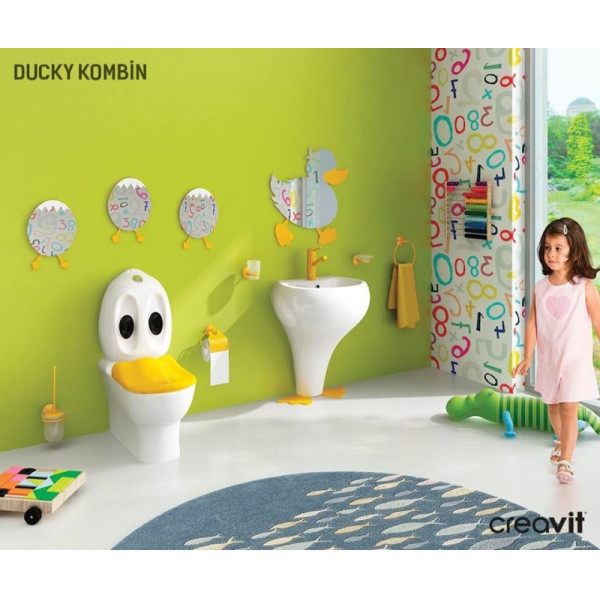 Зеркало Creavit 208x307 желтое (DC30035-B)