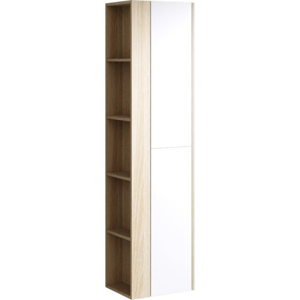 Пенал подвесной Aqwella Miami 400x300x1585 дуб сонома (Mai.05.04)