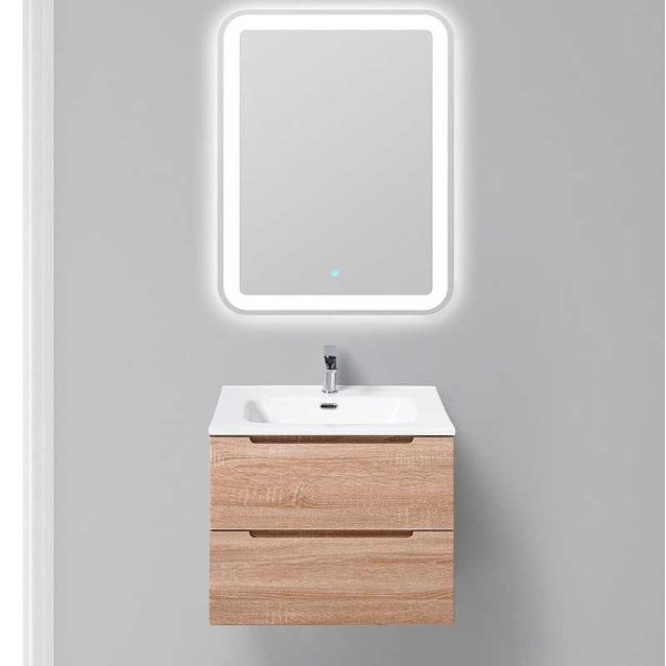 Тумба подвесная BelBagno Etna 60 Rovere Bianco (ETNA-600-2C-SO-WO-P) Тумба подвесная BelBagno Etna 60 Rovere Bianco (ETNA-600-2C-SO-WO-P)