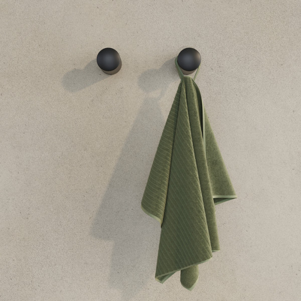 Крючок одинарный сплав металлов NOА черный матовый Iddis (NOABL10i41)