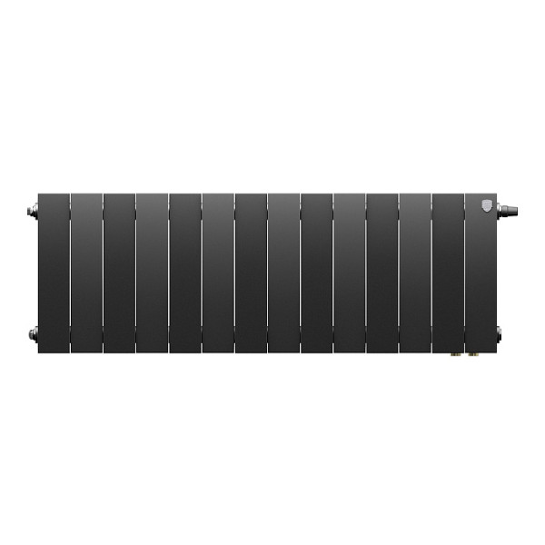 Радиатор биметаллический Royal Thermo PianoForte 300 Чёрный VR80 (14 секций) (RTPBVR803030014)