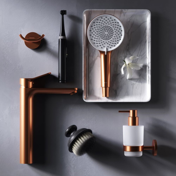 Смеситель для раковины AM.PM X-Joy розовое золото (F85A92044)