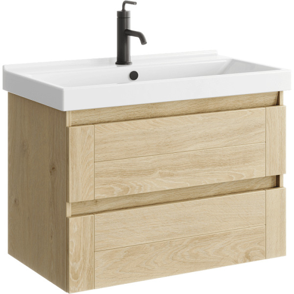 Тумба подвесная Aqwella Astrid 760x450x525 дуб давос натуральный (AST0108DD)