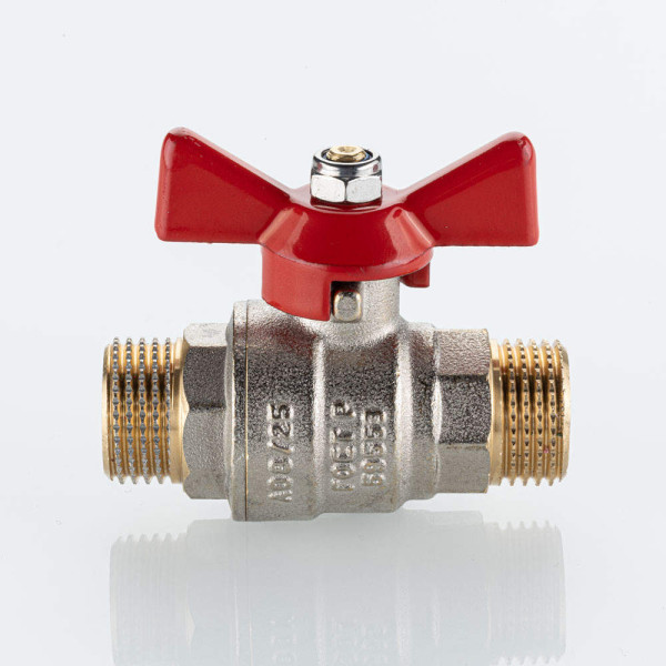 Кран 1" НН шаровый Valtec Base-ГОСТ (красная бабочка) VT.219S.N.06 Кран 1" НН шаровый Valtec Base-ГОСТ (красная бабочка) VT.219S.N.06