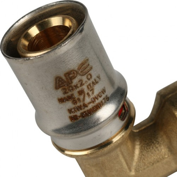 Соединение угловое 20*1/2"В Stout (пресс) SFP-0010-001220 Соединение угловое 20*1/2"В Stout (пресс) SFP-0010-001220
