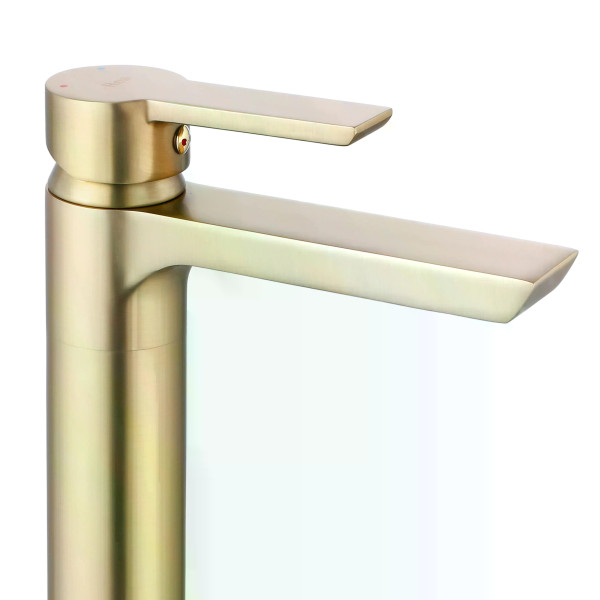 Смеситель для раковины Rea Argus золото матовое (REA-B6412) Смеситель для раковины Rea Argus золото матовое (REA-B6412)