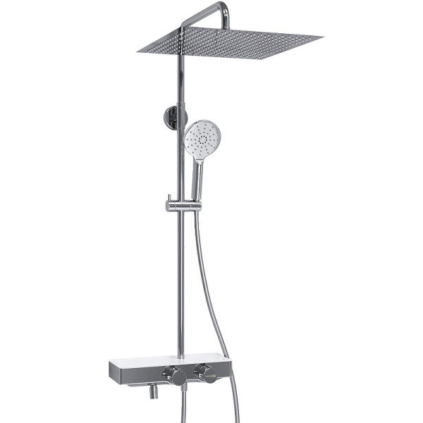 Душевая система WasserKRAFT хром (A113.119.127.CH Thermo)