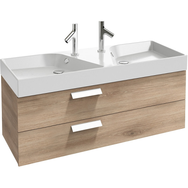 Тумба подвесная Jacob Delafon Rythmik 119,5 дуб квебекский (EB1305-E10)