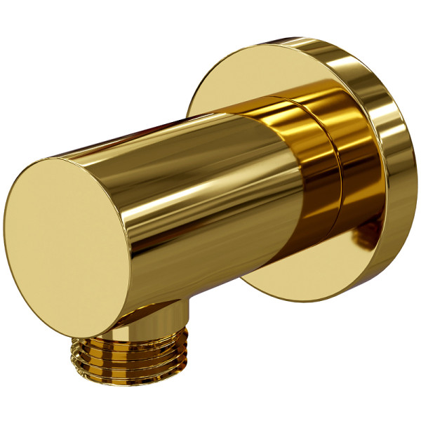 Подключение для шланга WasserKRAFT золотой (A188)