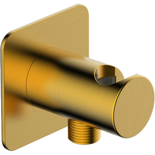 Подключение для шланга WasserKRAFT золотой (A285)