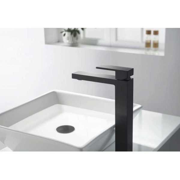 Смеситель для раковины Timo Selene черный, короткий излив (3061/03F) Смеситель для раковины Timo Selene черный, короткий излив (3061/03F)